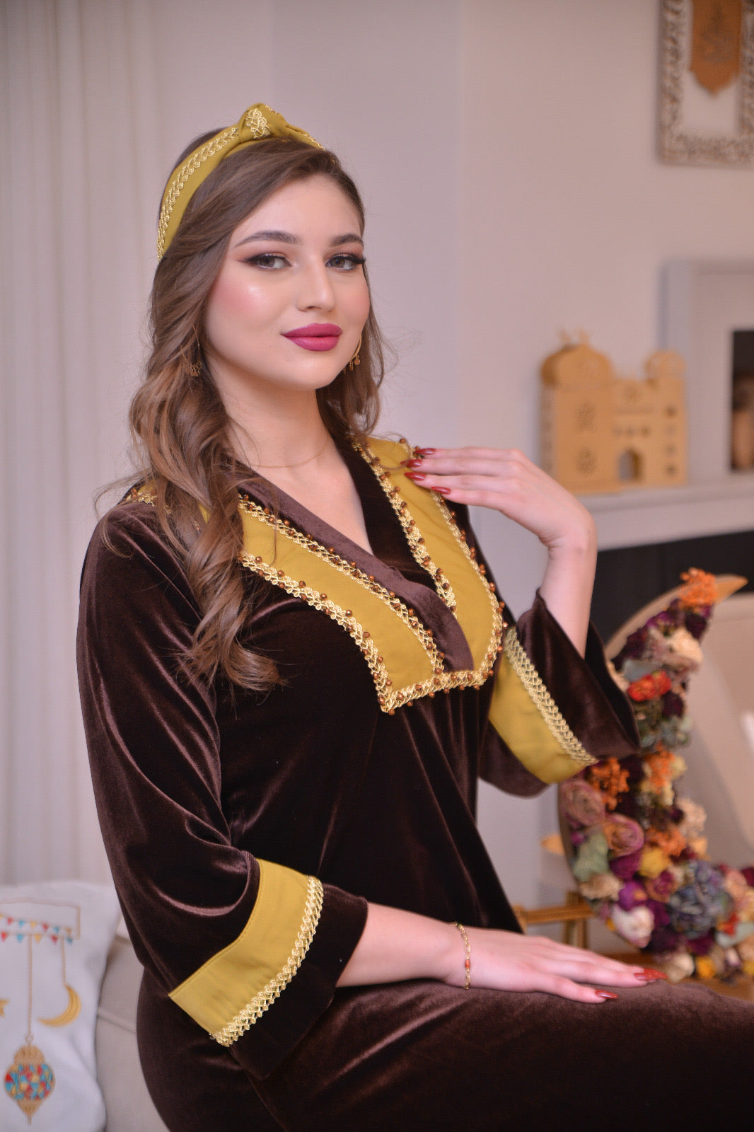 Sherazed Marron Chocolat