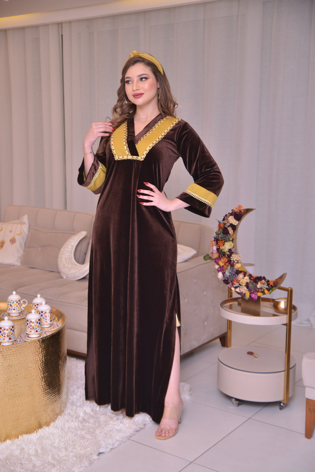 Sherazed Marron Chocolat