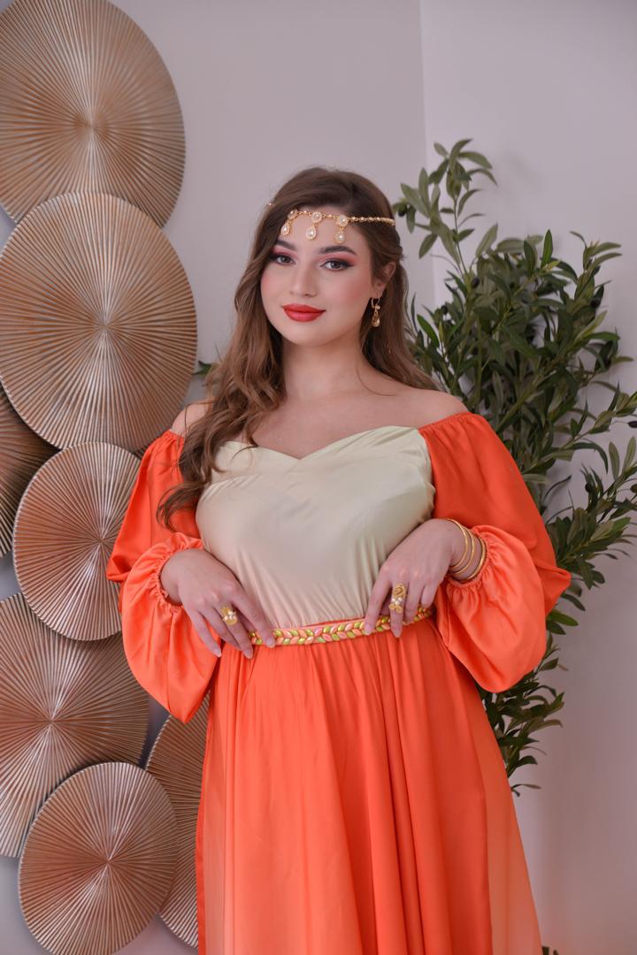 Dziria Orange Sans Bustier